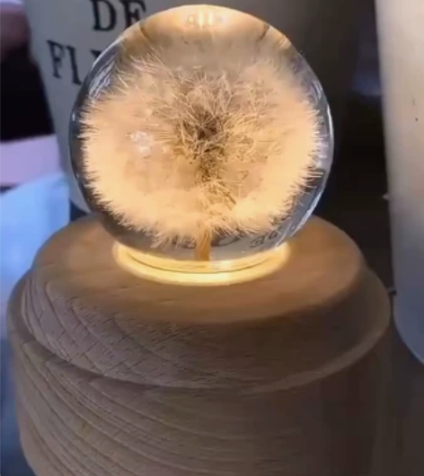 全新包邮顺丰 小夜灯台灯充电灯花小丽纯手工...