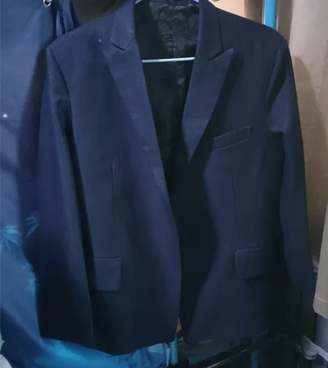 服装工艺制作西装作业服装设计专业全手工自制...