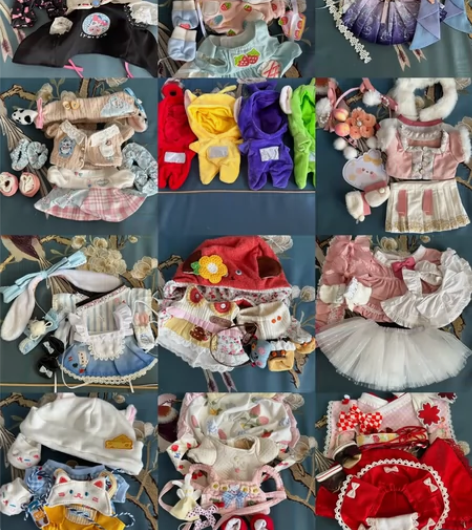 棉花娃娃 娃衣 全新未拆封 全都只拿出来拍...