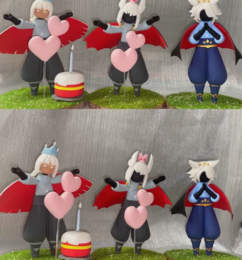 光遇超轻粘土黏土手办定制阿努比斯箬笠白枭正...