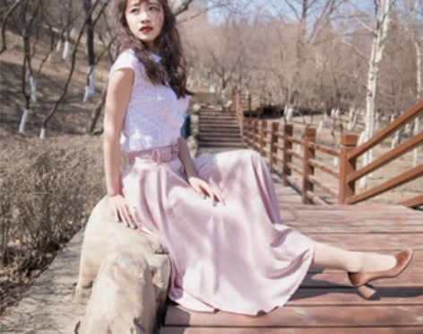 【搬家清仓】复古大摆半身裙罗马假日赫本同款...