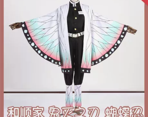 蝴蝶忍cos服 。 穿一洗一 包括服装，刀...