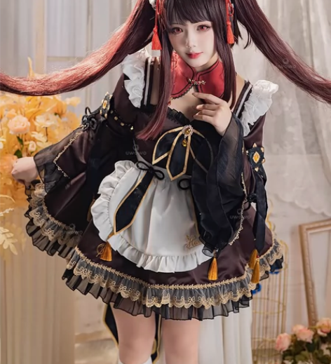 现货Uwowo悠窝窝 原神cos胡桃同人女...