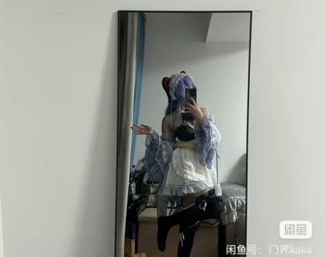 【出租】原神悠窝窝家甘雨同人女仆装大全套s...