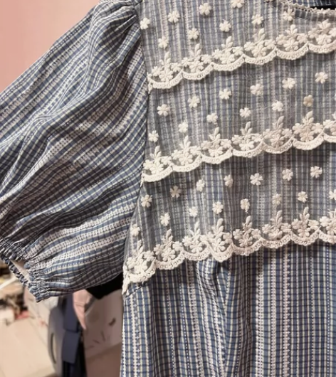 西町剪标田园风连衣裙 适合小中码 全新 未...