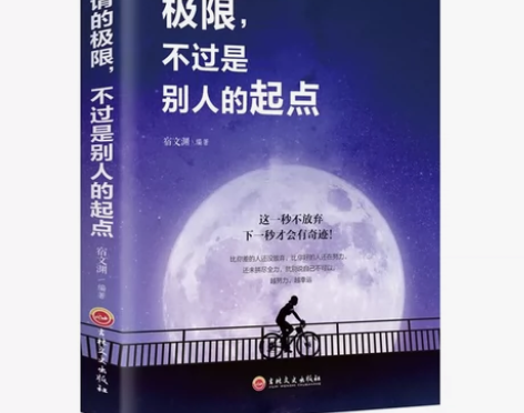 你所谓的极限不过是别人的起点励志书籍青春文...