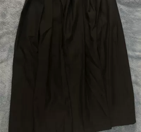 学院风百搭制服中裙jk 黑色，s码，穿过2...