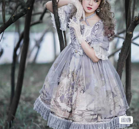 【出/换】ZUO蓝日辰摘星魔法烟灰色长款o...