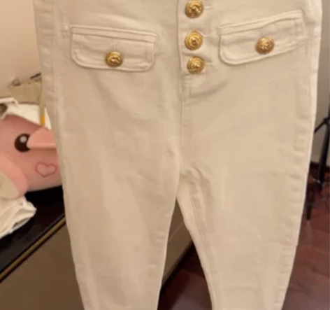 网红同款2023春季新款双兜金属扣气质名媛...