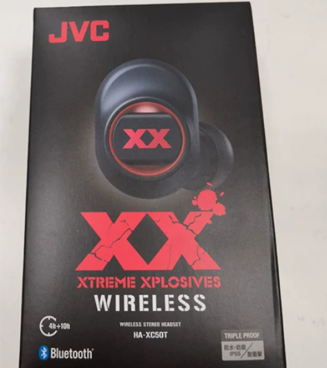 jvc xc50t蓝牙耳机 jvc真无线三...
