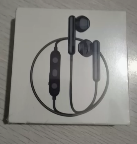 兰士顿 E7黑色蓝牙耳机50半入耳式双耳无...