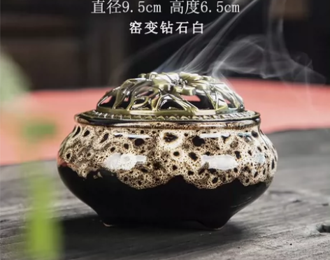 倒闭清仓！陶瓷香炉家用室内熏香盘香炉仿古檀...