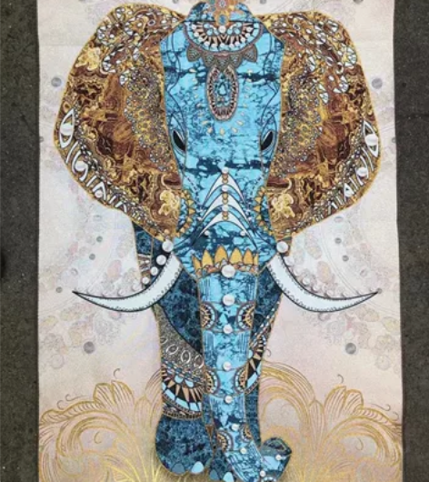 (结缘转让)赔钱急出，高价买的大象山水画刺...