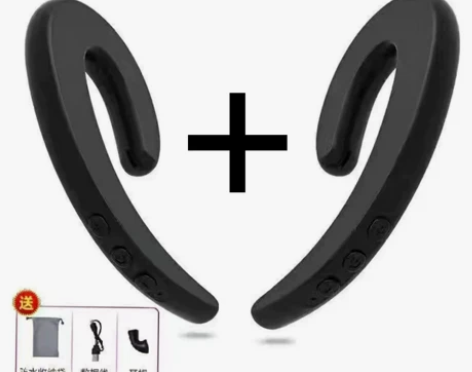 双耳5.2骨传导蓝牙耳机华为挂耳式无线运动...