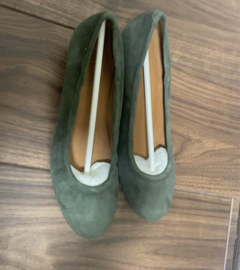 西班牙 小众牌 balzac麂皮中跟单鞋 ...