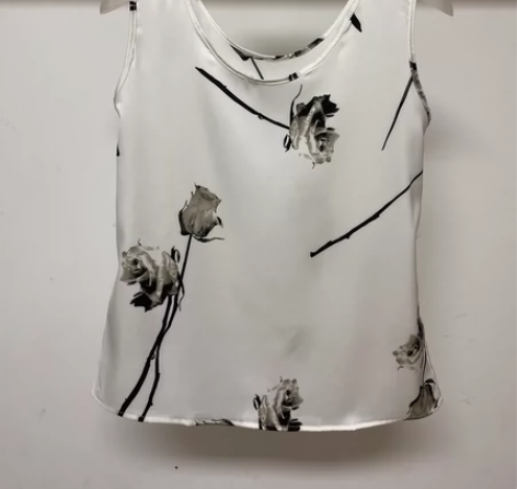 清仓 醋酸背心无袖吊带绸面光感圆领内搭夏季...