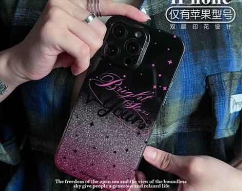 新款奢华双层印花iphone14proma...