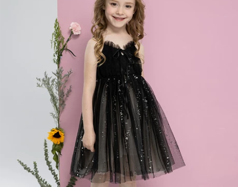 【礼遇价】印象童年女童连衣裙夏装2022新...