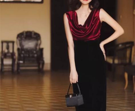 小丽精品屋 DAhlia 红与黑 红色性感...