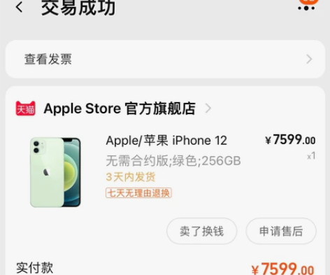出iPhone12  绿色  256g  ...