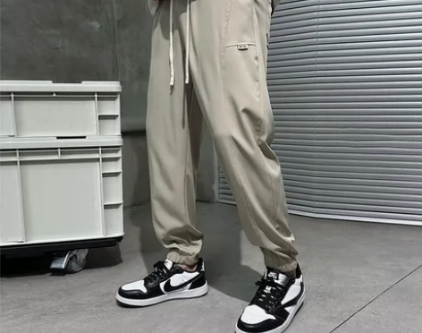 断码 库存清完没了 夏季男薄款裤子潮宽松束...