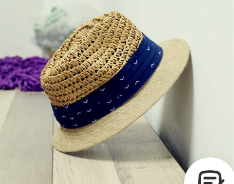 新款复古丝带小礼帽草帽男士英伦爵士帽女帽子...