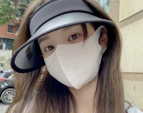 赵露思同款无顶防紫外线遮阳UV防晒帽空顶帽...