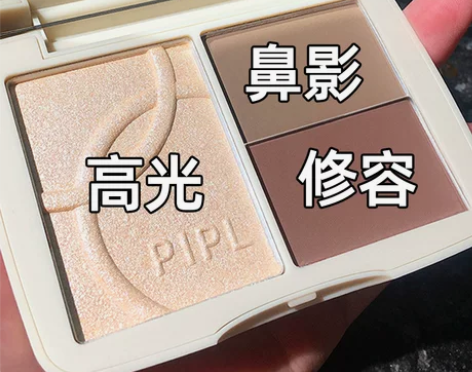 李佳琪推荐高光修容盘一体盘鼻影阴影腮红两用...
