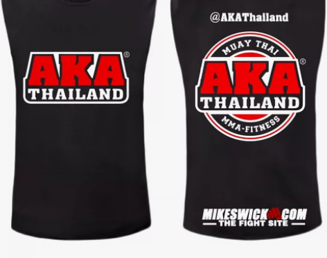 AKA速干搏击训练坎肩散打拳击服泰拳训练无...