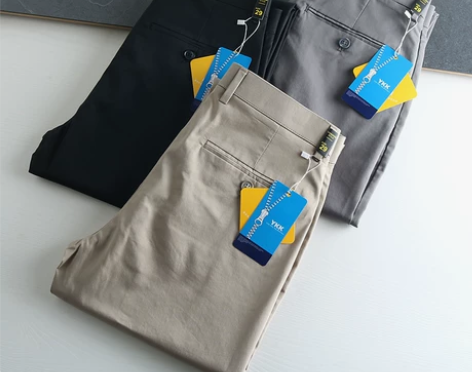 莱赛尔面料休闲裤男士夏季超薄垂感速干直筒裤...