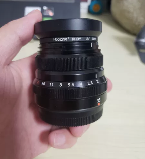 富士xf35mmf2镜头 出手原因：想换个...