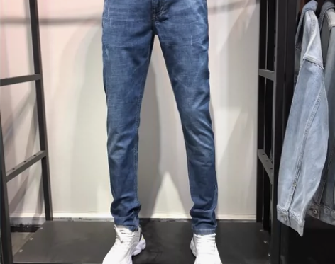 Jack Jones杰克琼斯夏薄款浅蓝弹力...