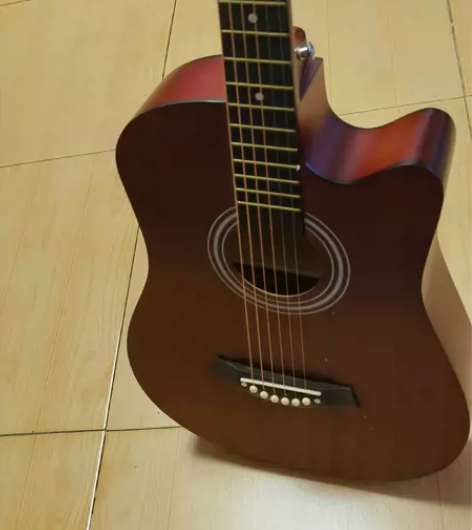 初学者吉他学生 新手练习男女生入门琴民谣木...