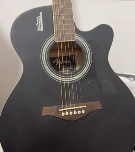 41寸某森吉他，有点灰。买的时候四百多。 ...