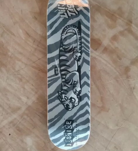 justice沸点专业滑板板面 全新未拆封宽度8，0 非db...