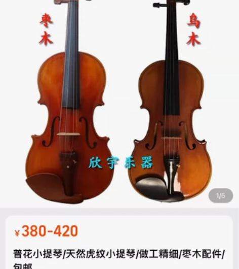 小提琴，大学音乐选修课买来玩的，只用过几次...