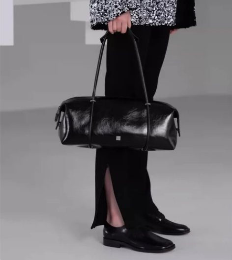 INJOYLIFE复古波士顿包女健身枕头包...