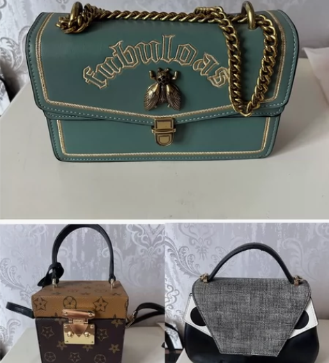 女士包包，可以手提可以斜挎，绿色50，黑色...