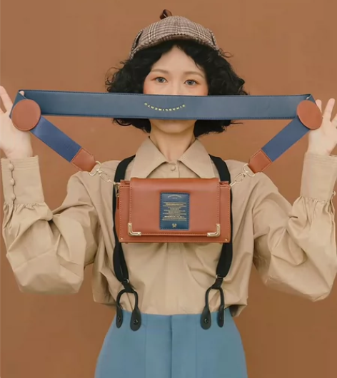 INSO印树 玩偶系列 休闲时尚单肩包包独...