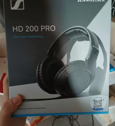 森海塞尔 hd 200 pro监听耳机 有...