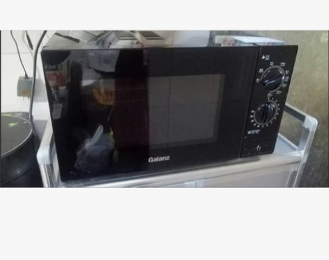 二手闲置格兰仕微波炉家用不锈钢内胆机械式旋...