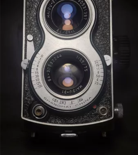 老相机双反相机海鸥4B 120相机 相机编...