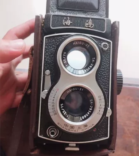怀旧老海鸥相机，品相不错，是陈设和怀旧的好...