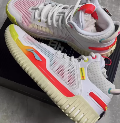 LiNing李宁 反伍3防滑减震耐磨 低帮...