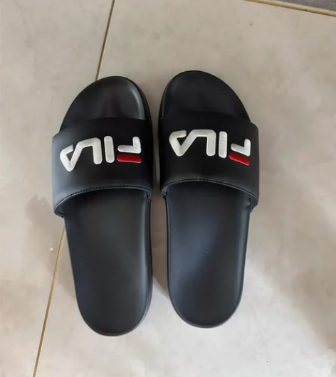 FILA 斐乐男鞋复古拖鞋2023夏季新款...