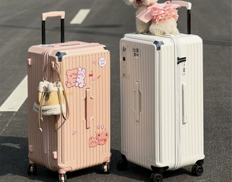 拉杆箱 拉杆箱箱子高级感超大容量行李箱女男...