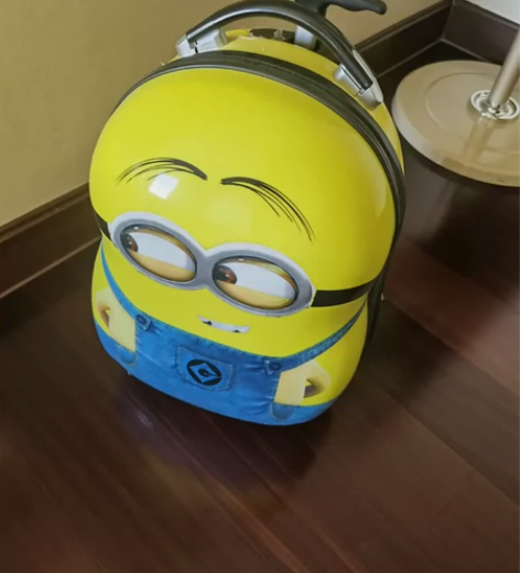 可爱儿童拉杠箱，内里容量大，全新闲置，80...