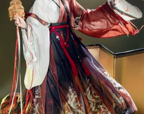 昭华赋舞清姬汉服女晋制交领齐腰襦裙CP汉服...