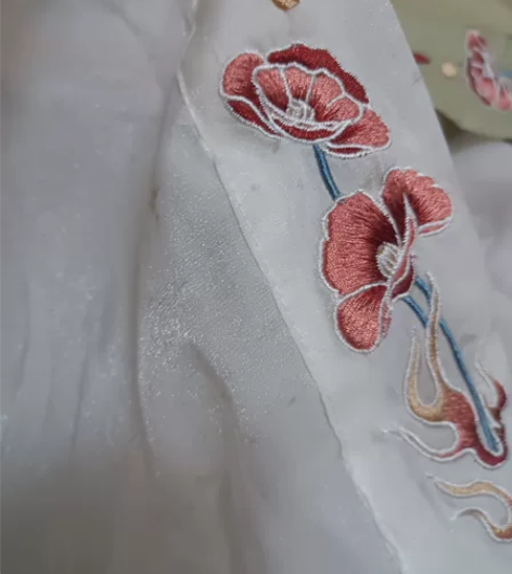 耀春汉服大袖白色绿色 高质量重工，百搭款 ...