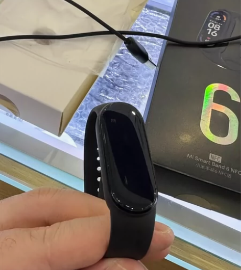 小米手环6NFC版蓝牙男女运动计步器心率监...